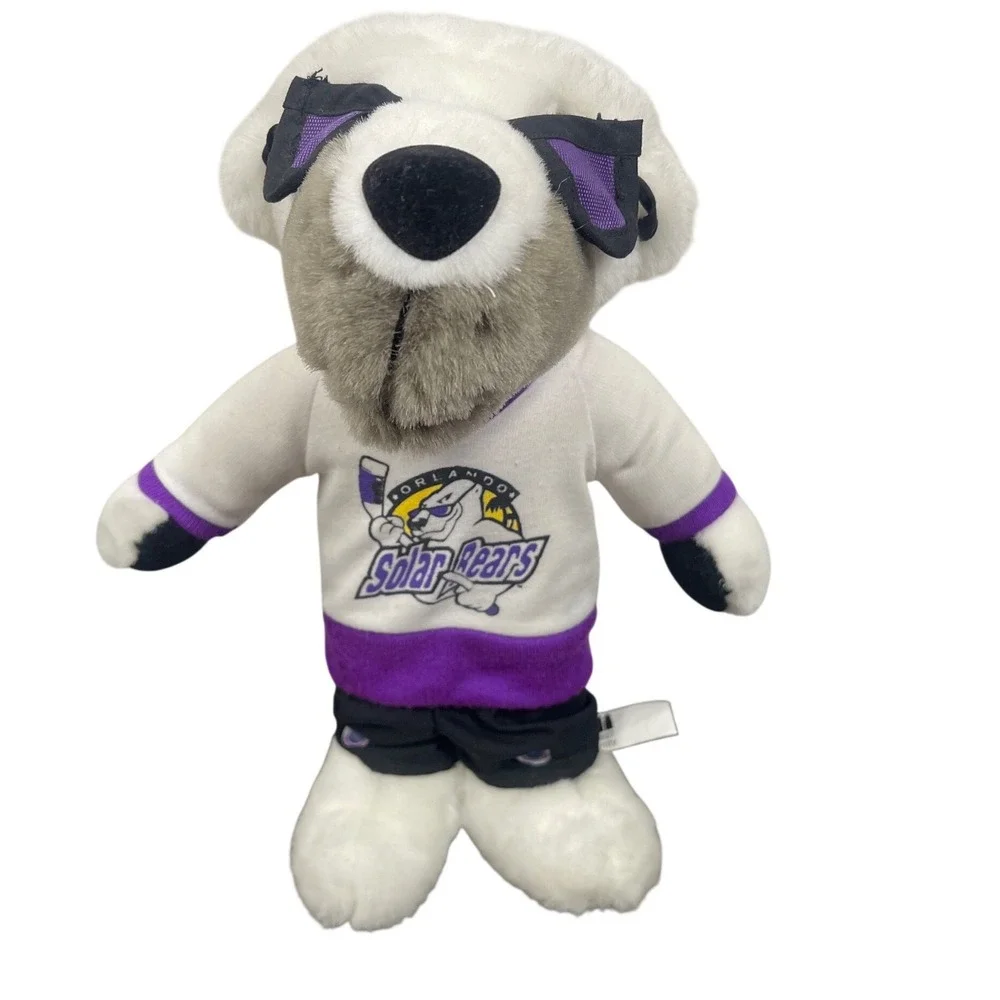 Orlando Solar Bears ECHL Hockey Shades Mascot Plush 12